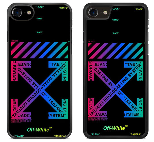 Off White Glow in The Dark iPhone SE 2020 | iPhone SE 2022 Case