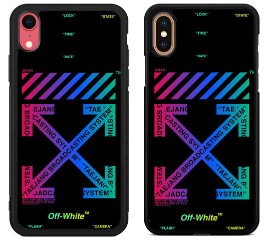 Off White Glow in The Dark iPhone X | Xs | Xr | Xs Max Case