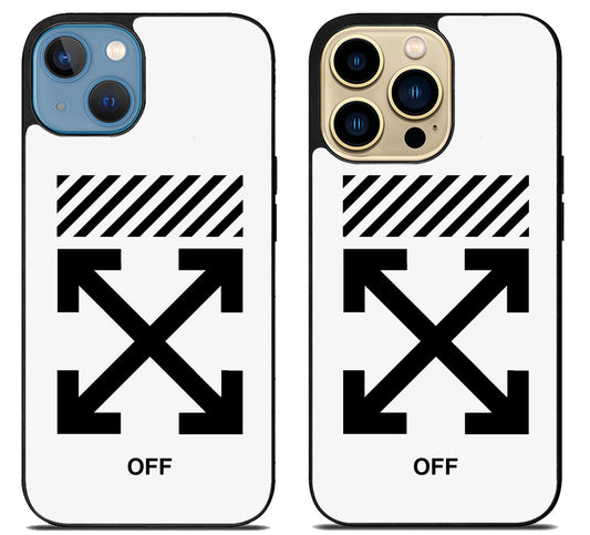 Off White Logo iPhone 14 | 14 Plus | 14 Pro | 14 Pro Max Case