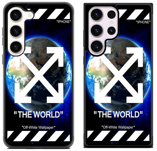 Off White The World Samsung Galaxy S23 | S23+ | S23 Ultra Case