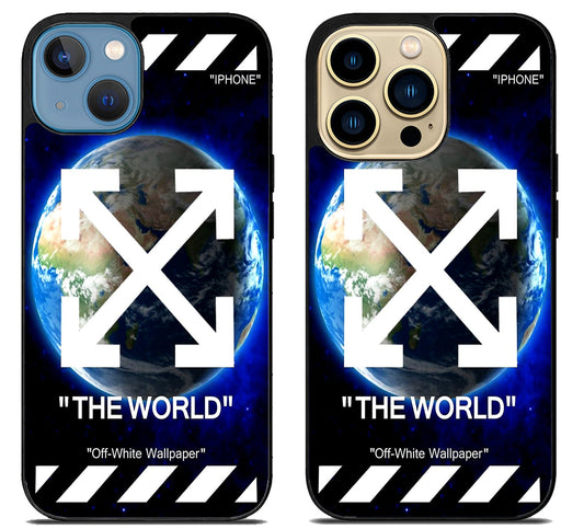 Off White The World iPhone 14 | 14 Plus | 14 Pro | 14 Pro Max Case