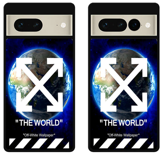 Off White The World Google Pixel 7 | 7 Pro Case