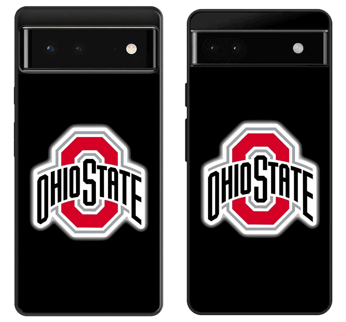 Ohio State Buckeyes Black Google Pixel 6 | 6A | 6 Pro Case