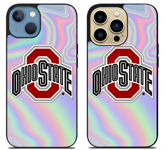 Ohio State Buckeyes Holographic iPhone 14 | 14 Plus | 14 Pro | 14 Pro Max Case