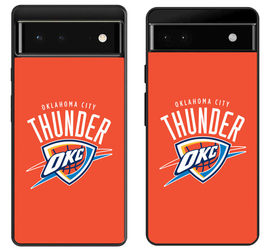 Oklahoma City Thunder Logo Google Pixel 6 | 6A | 6 Pro Case