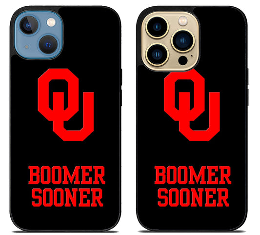 Oklahoma Sooners Boomer Sooner iPhone 14 | 14 Plus | 14 Pro | 14 Pro Max Case