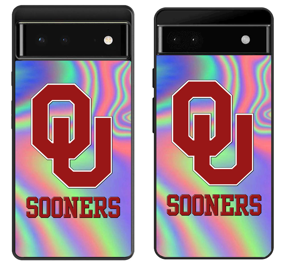 Oklahoma Sooners Holographic Google Pixel 6 | 6A | 6 Pro Case