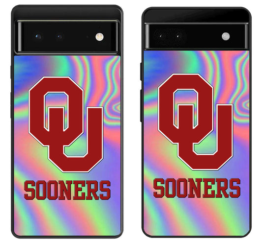 Oklahoma Sooners Holographic Google Pixel 6 | 6A | 6 Pro Case