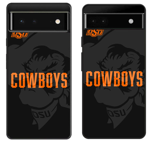 Oklahoma State Cowboys Background Google Pixel 6 | 6A | 6 Pro Case