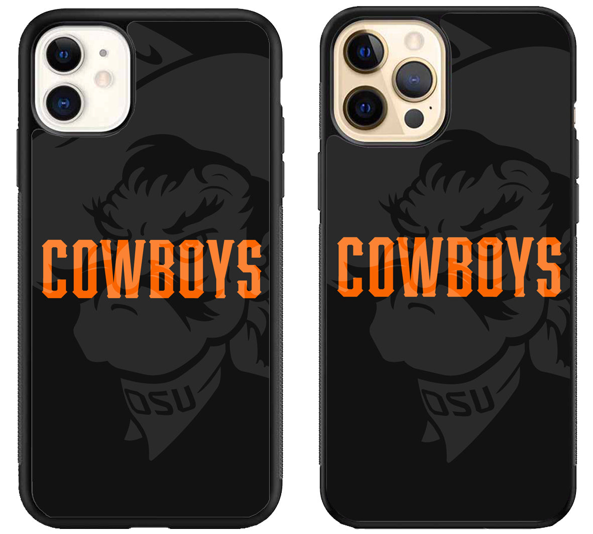 Oklahoma State Cowboys Background iPhone 12 | 12 Mini | 12 Pro | 12 Pro Max Case