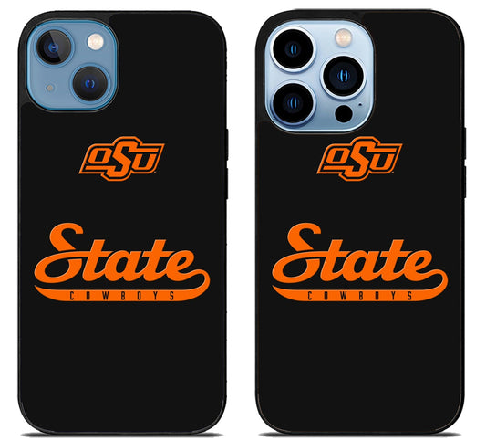 Oklahoma State Cowboys Black iPhone 13 | 13 Mini | 13 Pro | 13 Pro Max Case