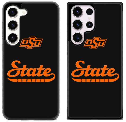 Oklahoma State Cowboys Black Samsung Galaxy S23 | S23+ | S23 Ultra Case
