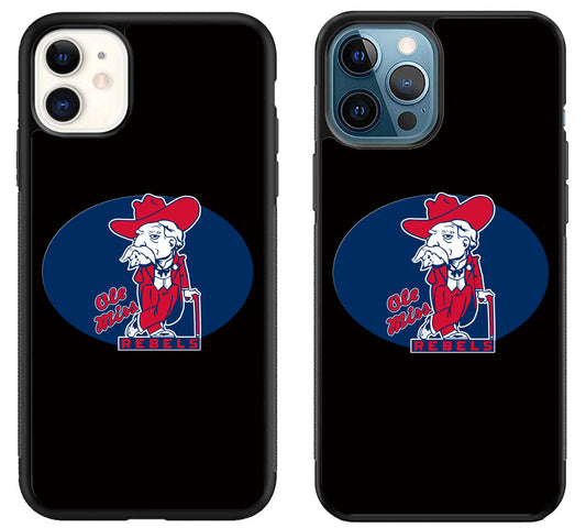 Ole Miss Rebels Black iPhone 11 | 11 Pro | 11 Pro Max Case