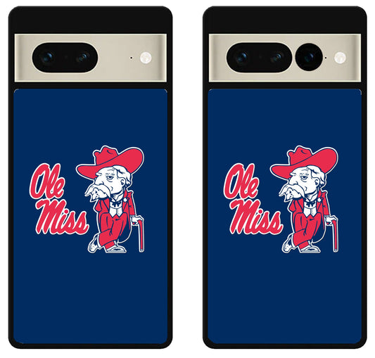 Ole Miss Rebels Logo Google Pixel 7 | 7 Pro Case