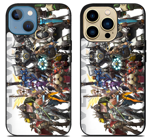 Overwatch Background iPhone 14 | 14 Plus | 14 Pro | 14 Pro Max Case