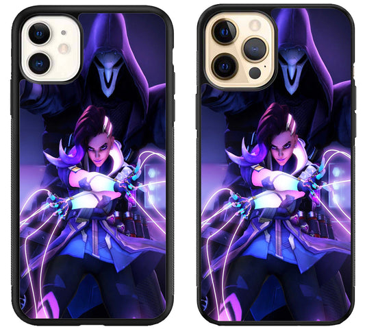 Overwatch Sombra Widowmaker iPhone 12 | 12 Mini | 12 Pro | 12 Pro Max Case