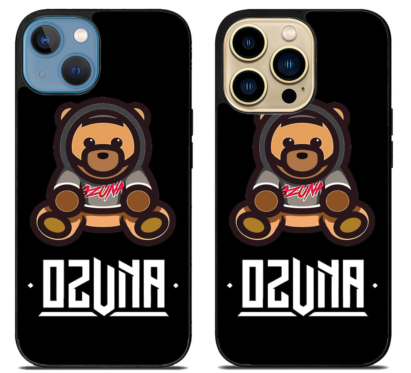 Ozuna Bear Logo iPhone 14 | 14 Plus | 14 Pro | 14 Pro Max Case