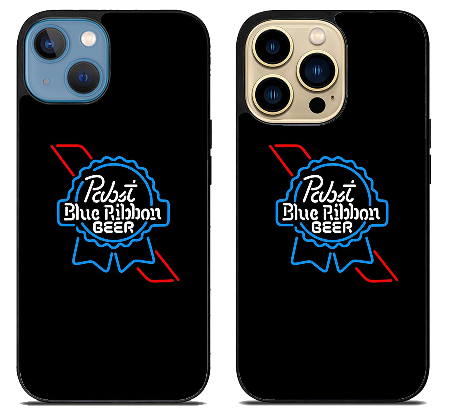 Pabst Blue Ribbon Logo iPhone 14 | 14 Plus | 14 Pro | 14 Pro Max Case