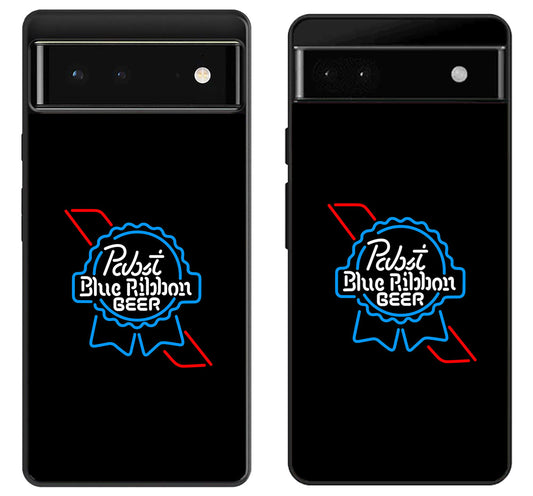 Pabst Blue Ribbon Logo Google Pixel 6 | 6A | 6 Pro Case