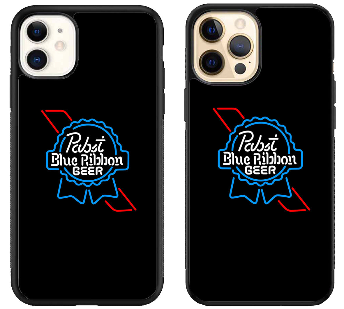 Pabst Blue Ribbon Logo iPhone 12 | 12 Mini | 12 Pro | 12 Pro Max Case