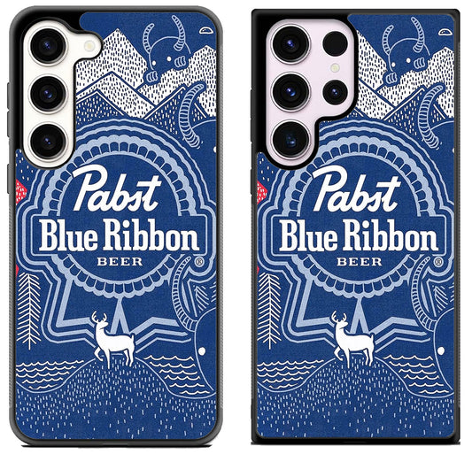 Pabst Blue Ribbon Wallpaper Samsung Galaxy S23 | S23+ | S23 Ultra Case