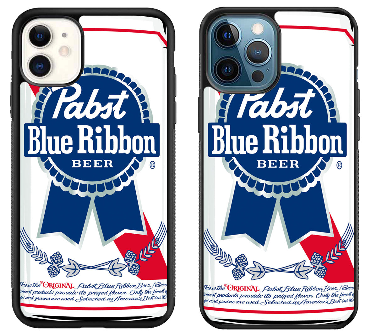 Pabst Blue Ribbon White iPhone 11 | 11 Pro | 11 Pro Max Case