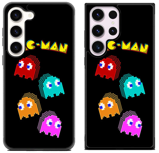 Pac Man Ghost Black Samsung Galaxy S23 | S23+ | S23 Ultra Case