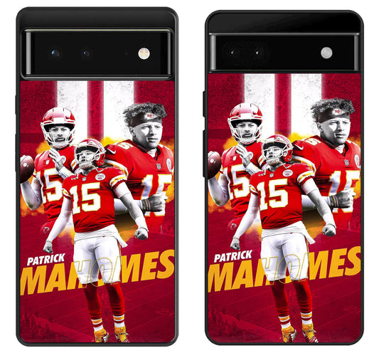 Patrick Mahomes Kc Chiefs Collage Google Pixel 6 | 6A | 6 Pro Case