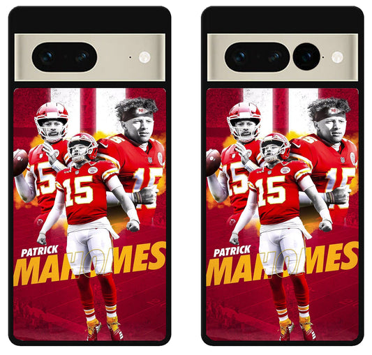 Patrick Mahomes Kansas City Chiefs Collage Google Pixel 7 | 7 Pro Case
