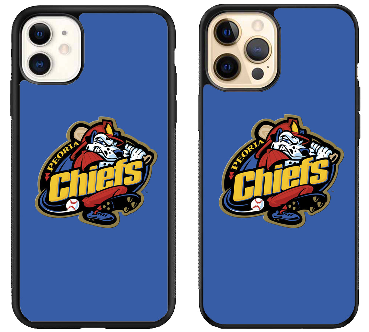 Peoria Chiefs Logo iPhone 12 | 12 Mini | 12 Pro | 12 Pro Max Case