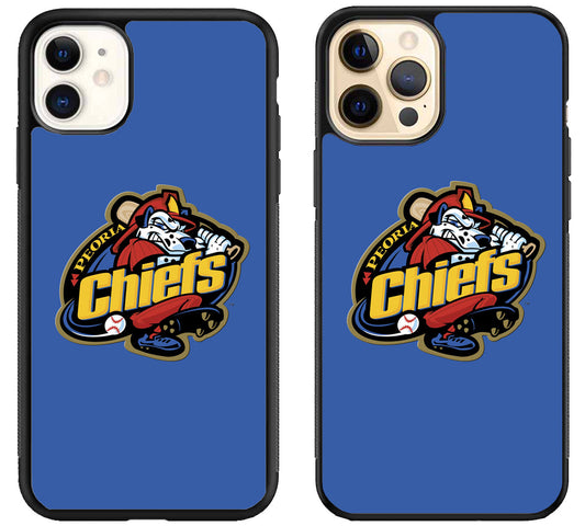 Peoria Chiefs Logo iPhone 12 | 12 Mini | 12 Pro | 12 Pro Max Case