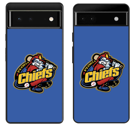 Peoria Chiefs Logo Google Pixel 6 | 6A | 6 Pro Case