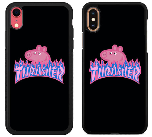 Peppa Pig Black Thrasher iPhone X | Xs | Xr | Xs Max Case