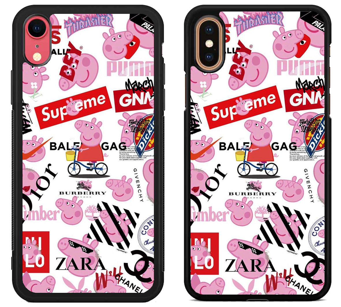 Peppa Pig Hypebeast iPhone X | Xs | Xr | Xs Max Case