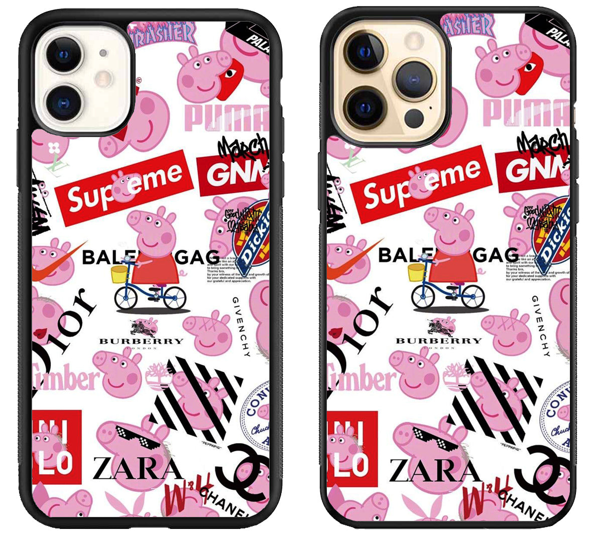 Peppa Pig Hypebeast iPhone 12 | 12 Mini | 12 Pro | 12 Pro Max Case