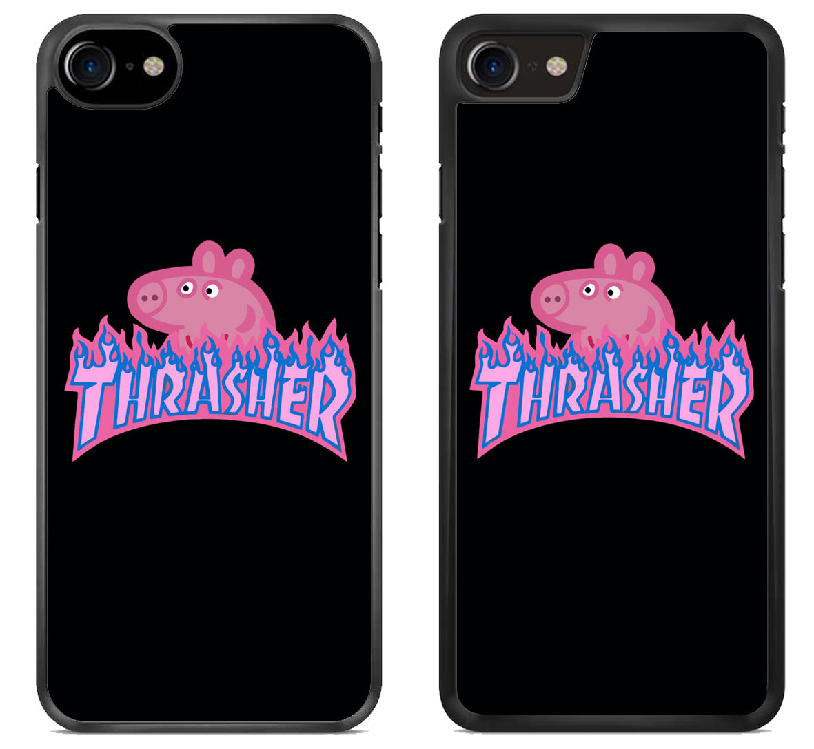 Peppea Pig Black Thrasher iPhone SE 2020 | iPhone SE 2022 Case