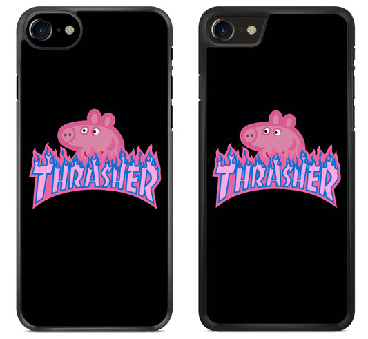 Peppea Pig Black Thrasher iPhone SE 2020 | iPhone SE 2022 Case