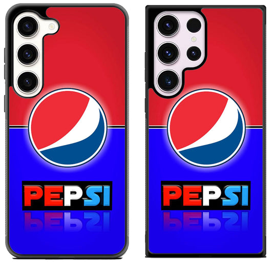 Pepsi Logo Wallpaper Samsung Galaxy S23 | S23+ | S23 Ultra Case