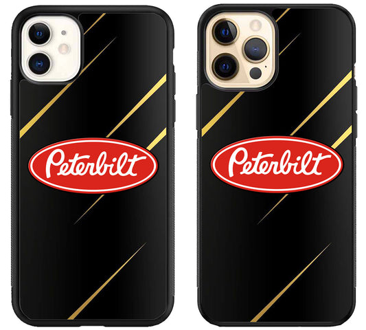 Peterbilt Black Metallic iPhone 12 | 12 Mini | 12 Pro | 12 Pro Max Case