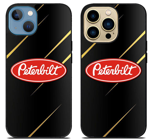 Peterbilt Black Metallic iPhone 14 | 14 Plus | 14 Pro | 14 Pro Max Case