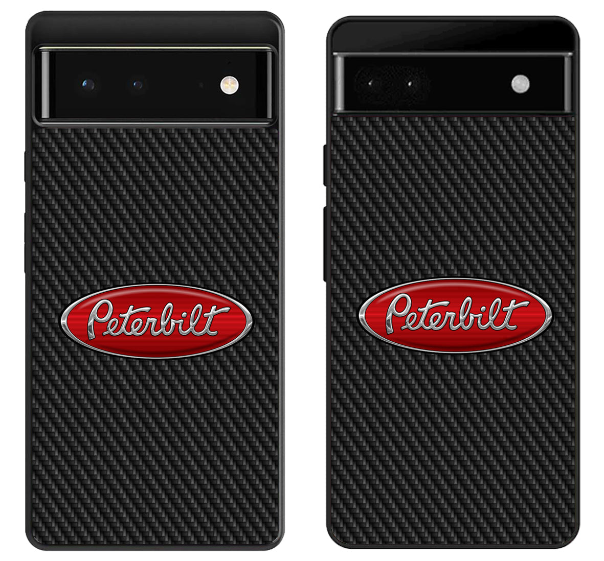 Peterbilt Logo Carbon Google Pixel 6 | 6A | 6 Pro Case