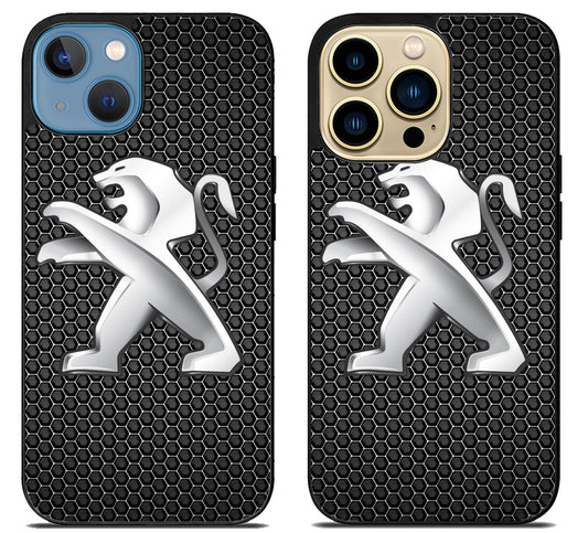 Peugeot Logo iPhone 14 | 14 Plus | 14 Pro | 14 Pro Max Case