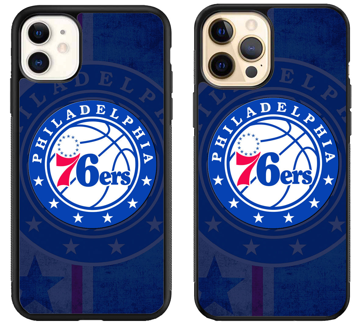 Philadelphia 76ers Background iPhone 12 | 12 Mini | 12 Pro | 12 Pro Max Case