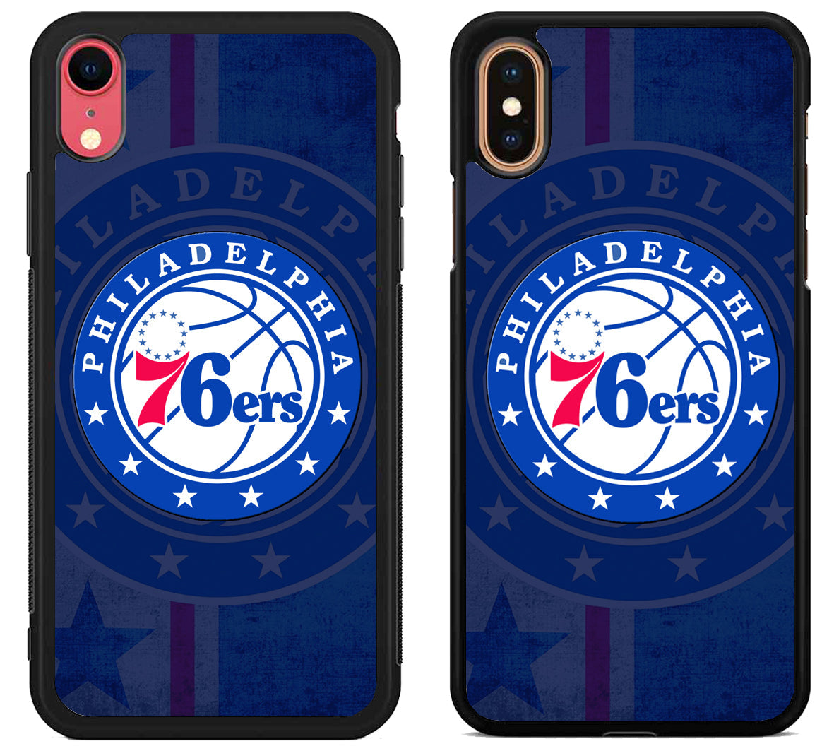 Philadelphia 76ers Background iPhone X | Xs | Xr | Xs Max Case