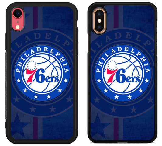 Philadelphia 76ers Background iPhone X | Xs | Xr | Xs Max Case