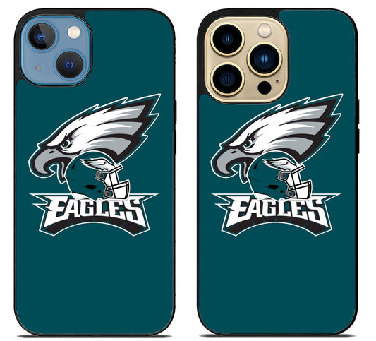 Philadelphia Eagles Logo Cover iPhone 14 | 14 Plus | 14 Pro | 14 Pro Max Case
