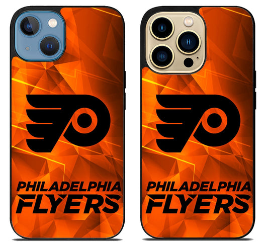 Philadelphia Flyers Background iPhone 14 | 14 Plus | 14 Pro | 14 Pro Max Case