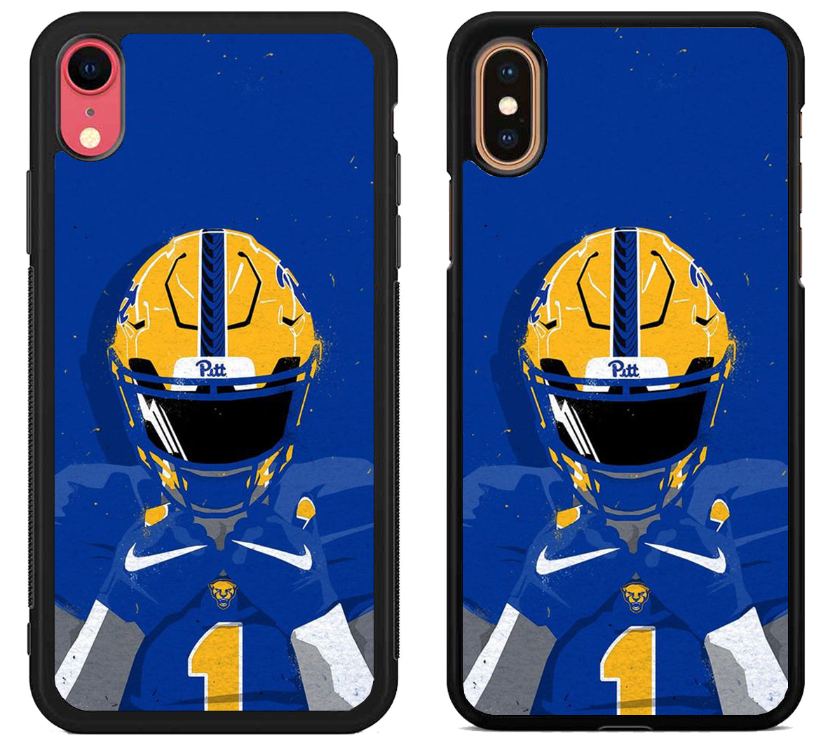 Pittsburgh Panthers football iPhone X | Xs | Xr | Xs Max Case