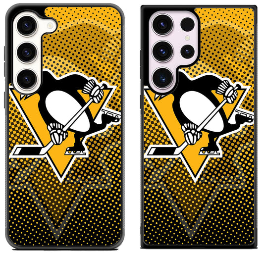 Pittsburgh Penguins Background Samsung Galaxy S23 | S23+ | S23 Ultra Case