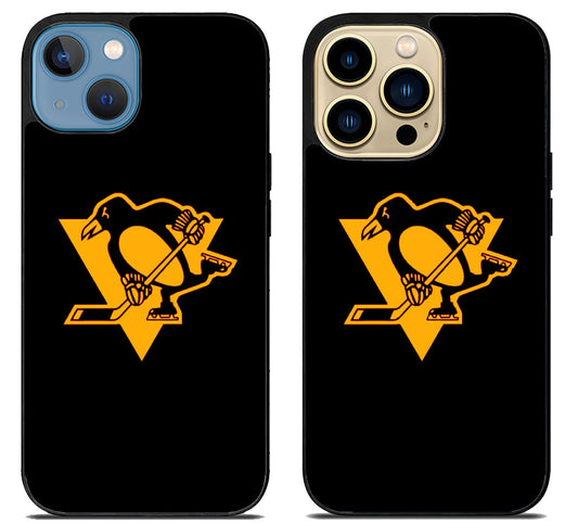 Pittsburgh Penguins Black iPhone 14 | 14 Plus | 14 Pro | 14 Pro Max Case